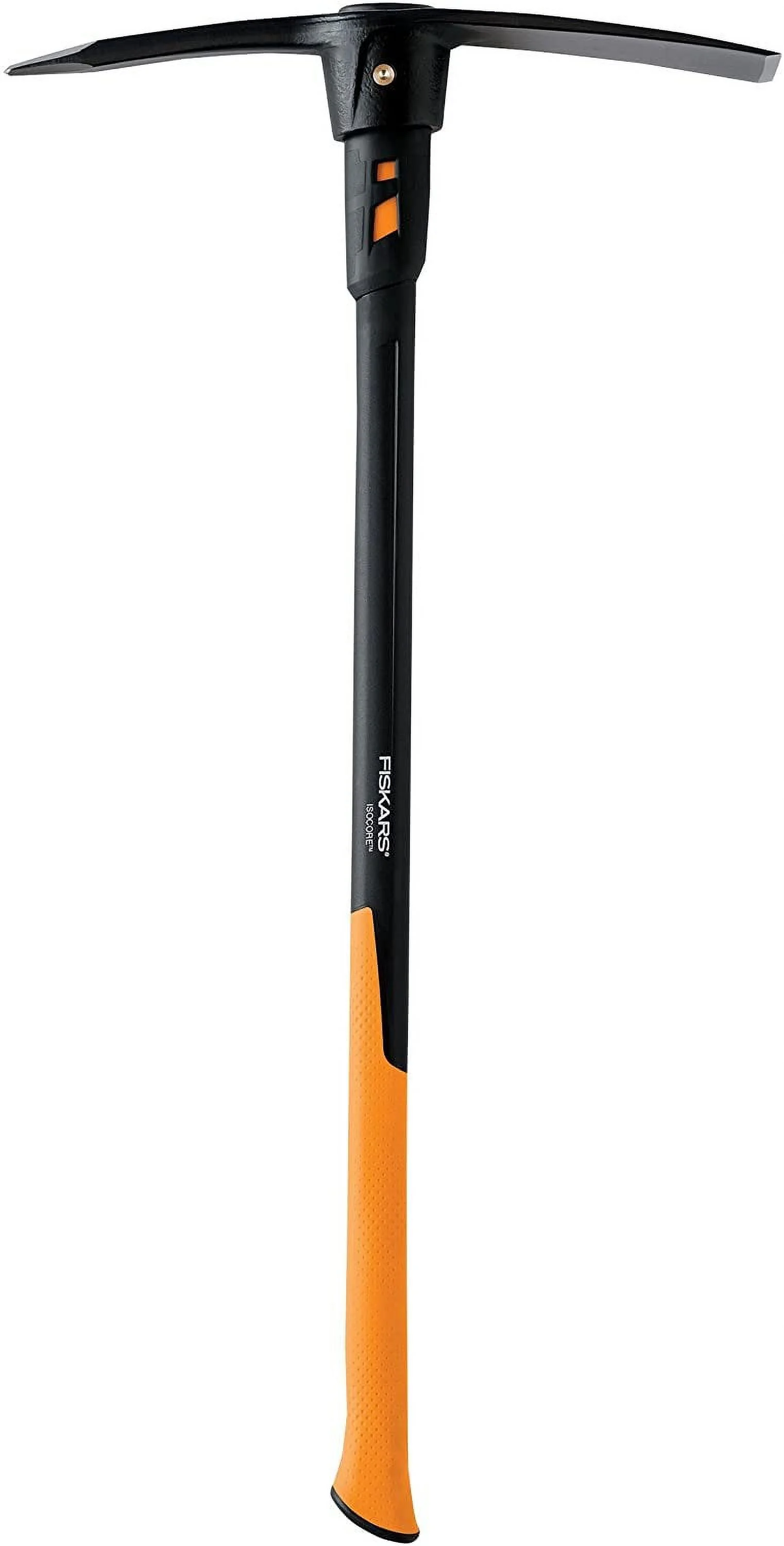 Fiskars 751210-1002 Garden IsoCore 5 lb Pick, 36 Inch, Orange/Black