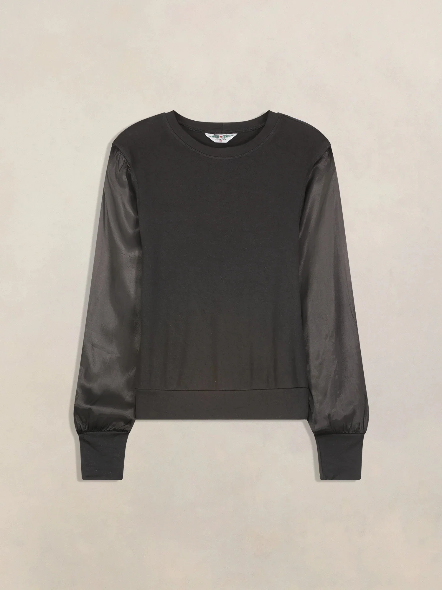 Hardtail Satin Balloon Sleeve Top (Style SAT-34)