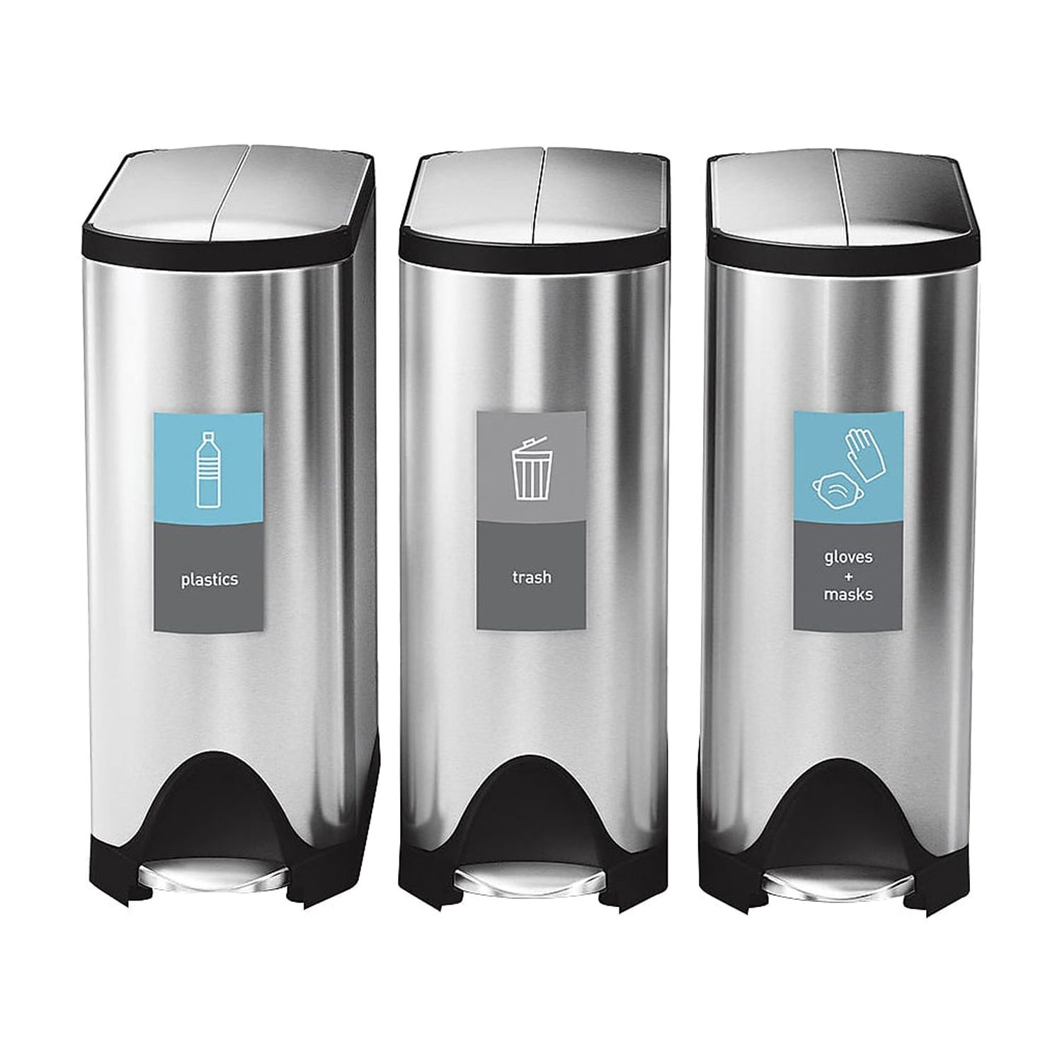 simplehuman Trash Magnetic Sorting Label 8