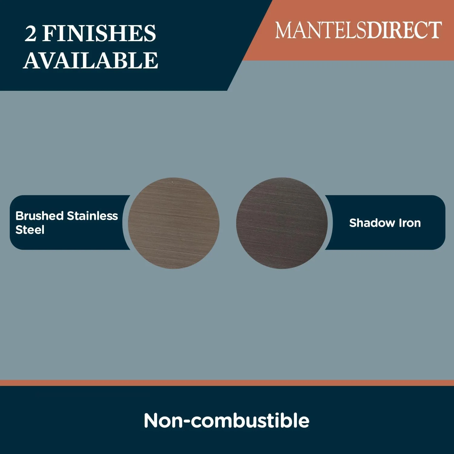 Pilgrim Home and Hearth Titus 52-Inch Metal Fireplace Mantel Shelf in Shadow Iron