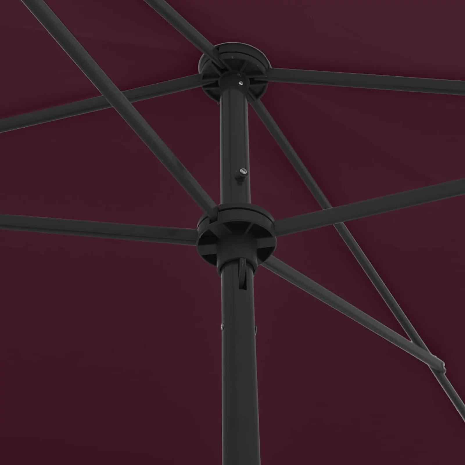 Beach Umbrella Bordeaux Red 78.7