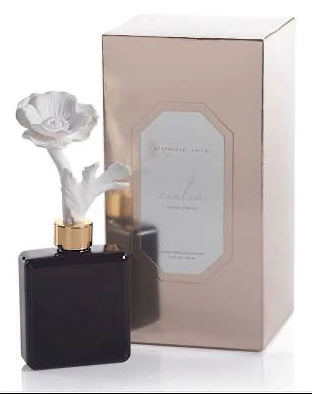 BLACK DAHLIA Cielia Zodax Porcelain Diffuser