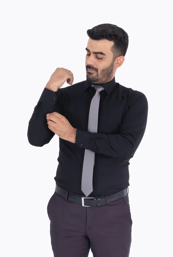 Mens Button Down Dress Shirt 100% Organic Cotton Casual Long Sleeve Sweatproof Button Down Shirt