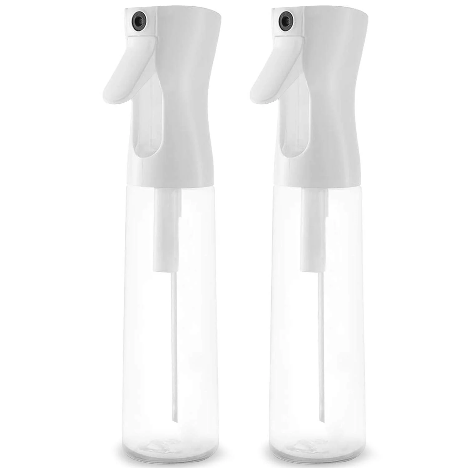 Tachibelle Professional Hair Water Bottle Spray Mister - 10oz Continuous Pressurized 360 Misting Stylist Sprayers for Barber 10oz 2 Bottles