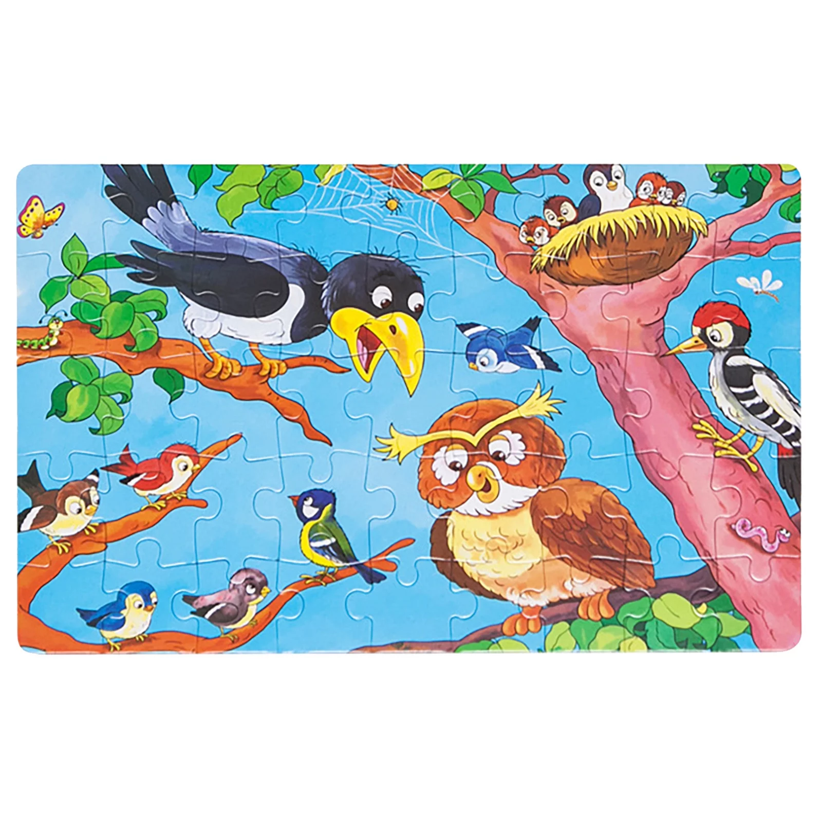 Puzzle Toy Puzzles For Kids Ages 4-8 Year Old 45 Piece Colorful Wooden Puzzles For Toddler Pool Toys For Toddlers 1-3 Paper As Shown