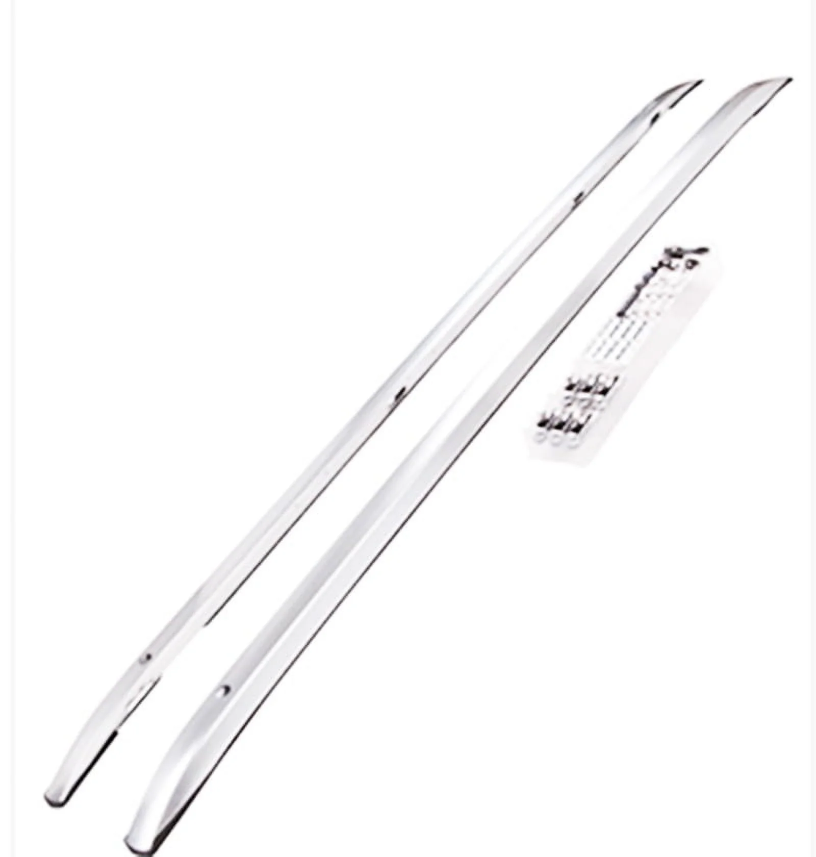 INTBUYING Silver Stock Roof Rack Rail for Toyota Randoluzz Aluminium Baggage