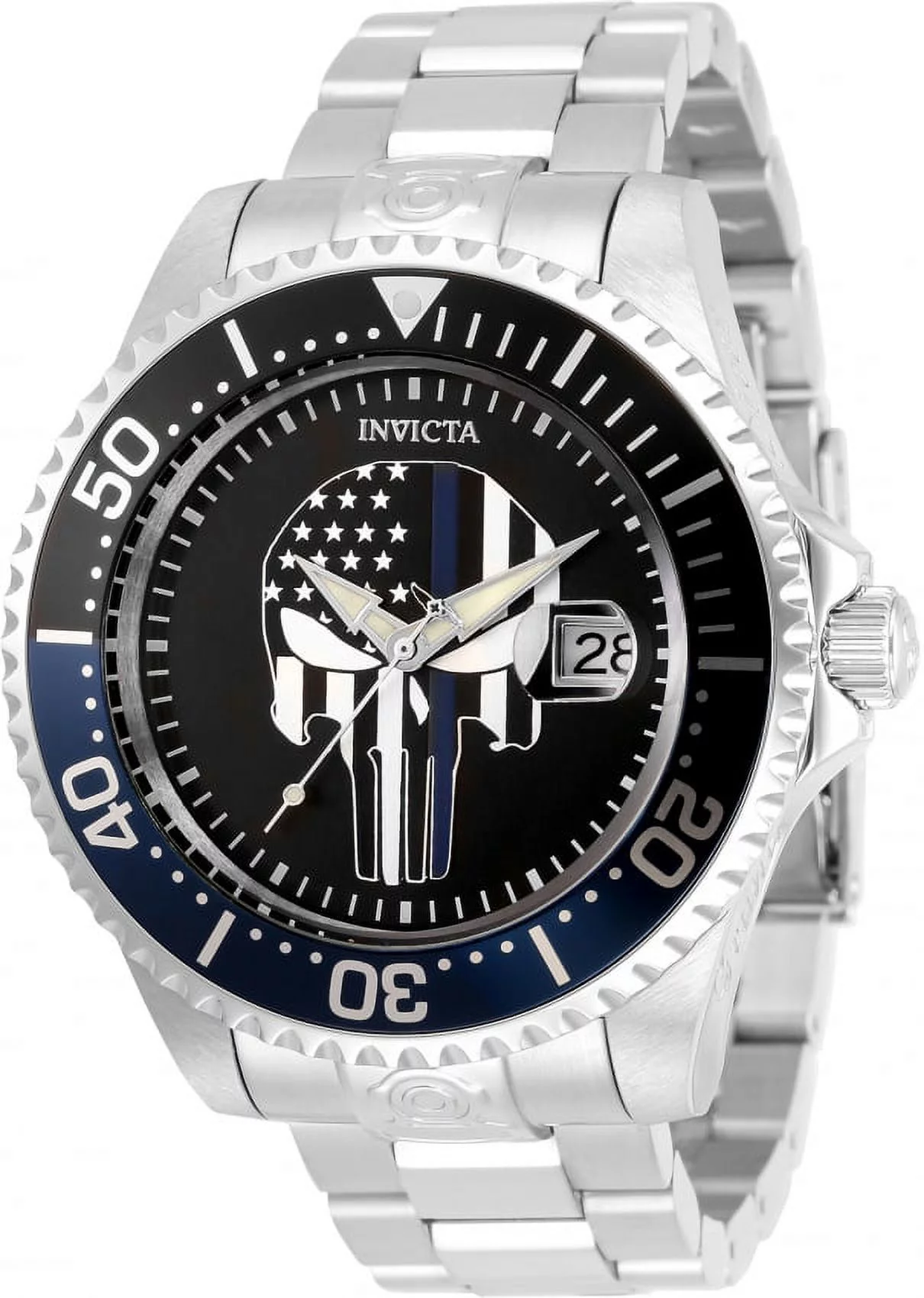 Invicta Pro Diver Automatic Black Dial Batman Bezel Men's Watch 31928
