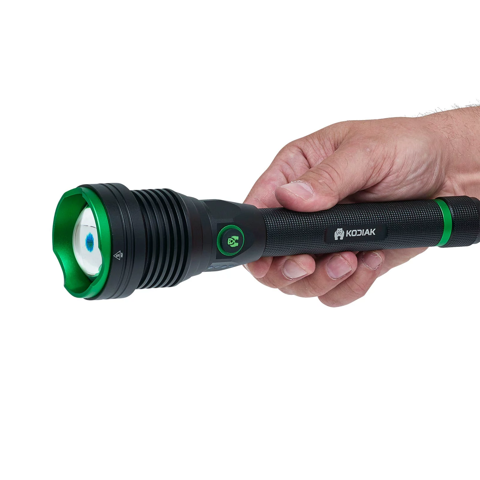Kodiak Kraken Rechargeable 6000 Lumen Tactical Grade Flashlight with Power Bank
