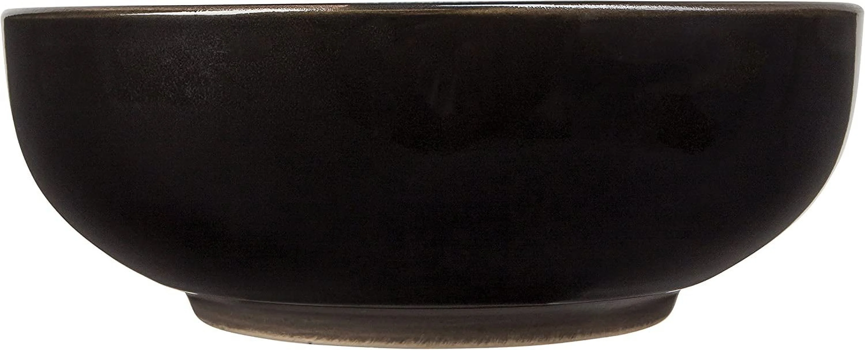 16 Piece Nova Dinnerware Set, Black