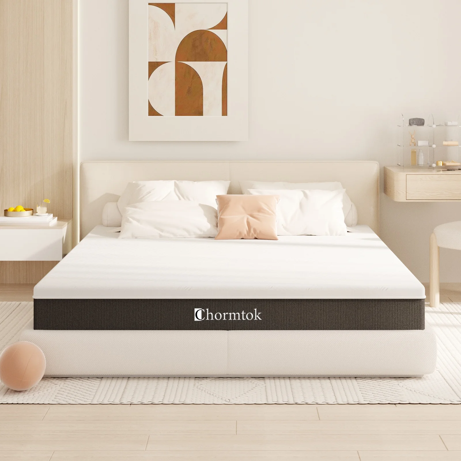 NOICOI 10 Inch Twin Size Gel Memory Foam Mattress for Pressure Relief & Fresh Cool Sleep, Medium Firm Mattresses with Removable Mattress Cover, Bed in a Box, CertiPUR-US