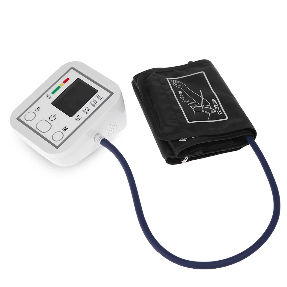 Suzicca Portable & Household Arm Band Type Sphygmomanometer LCD Display Accurate Measurement