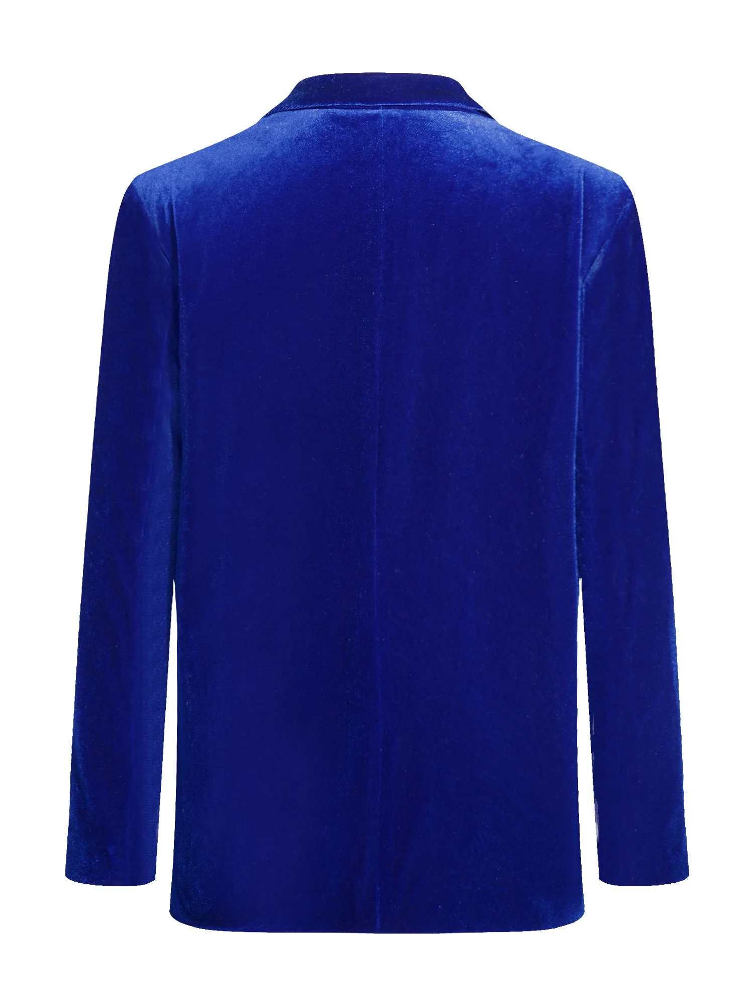 iixpin Boys Velvet Tuxedo Formal Blazer Suit Jacket One Button Notch Lapel Sports Coat Royal Blue 10