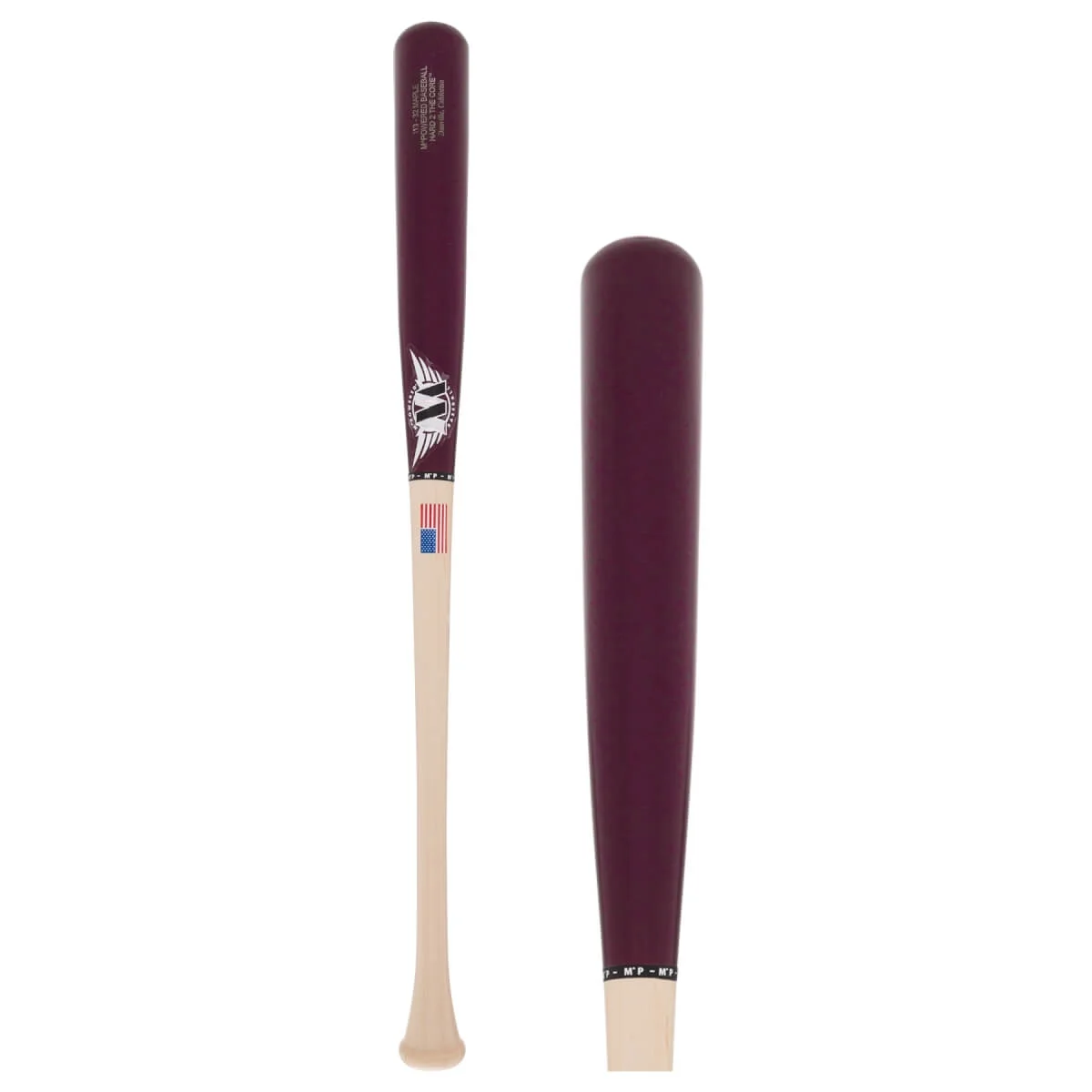 M^Powered H2TCâ¢ Pro Maple Wood Baseball Bat: H2TCI13 32 inch