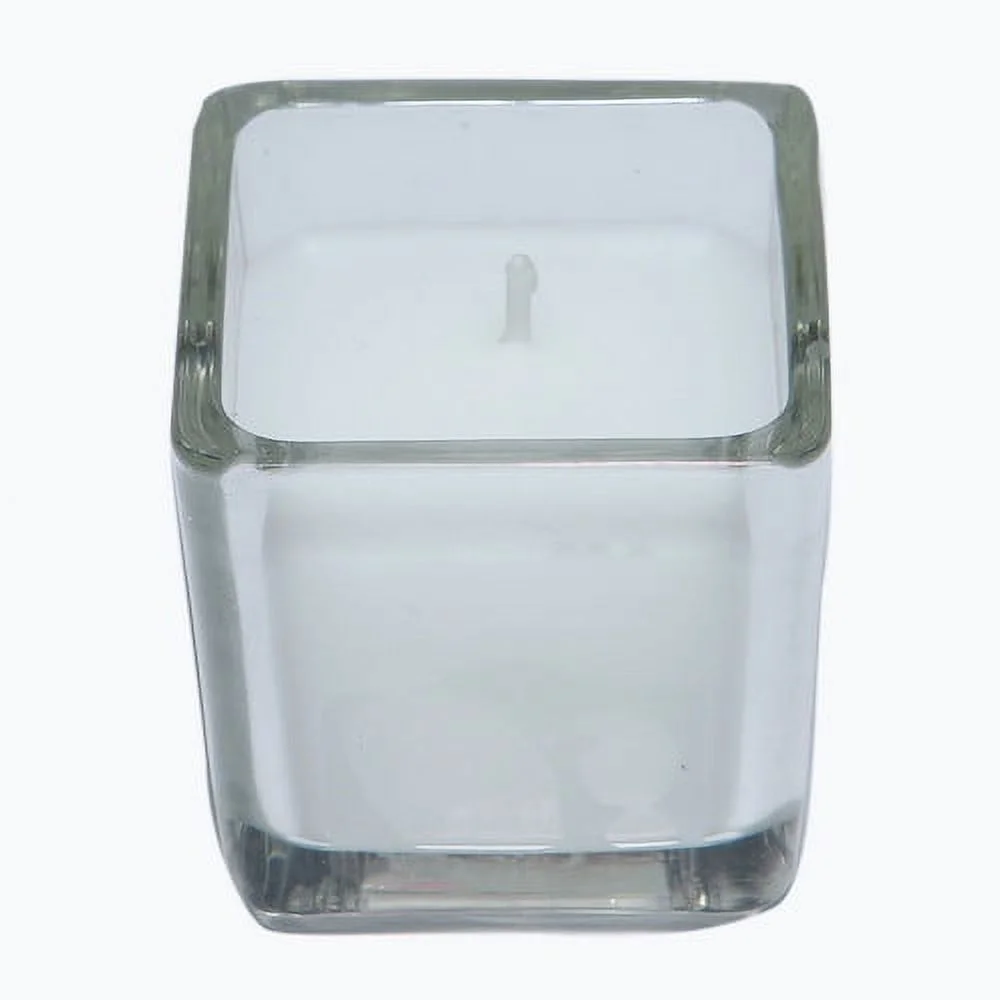 Jeco  12 Piece Lavender Square Glass Votive Candles