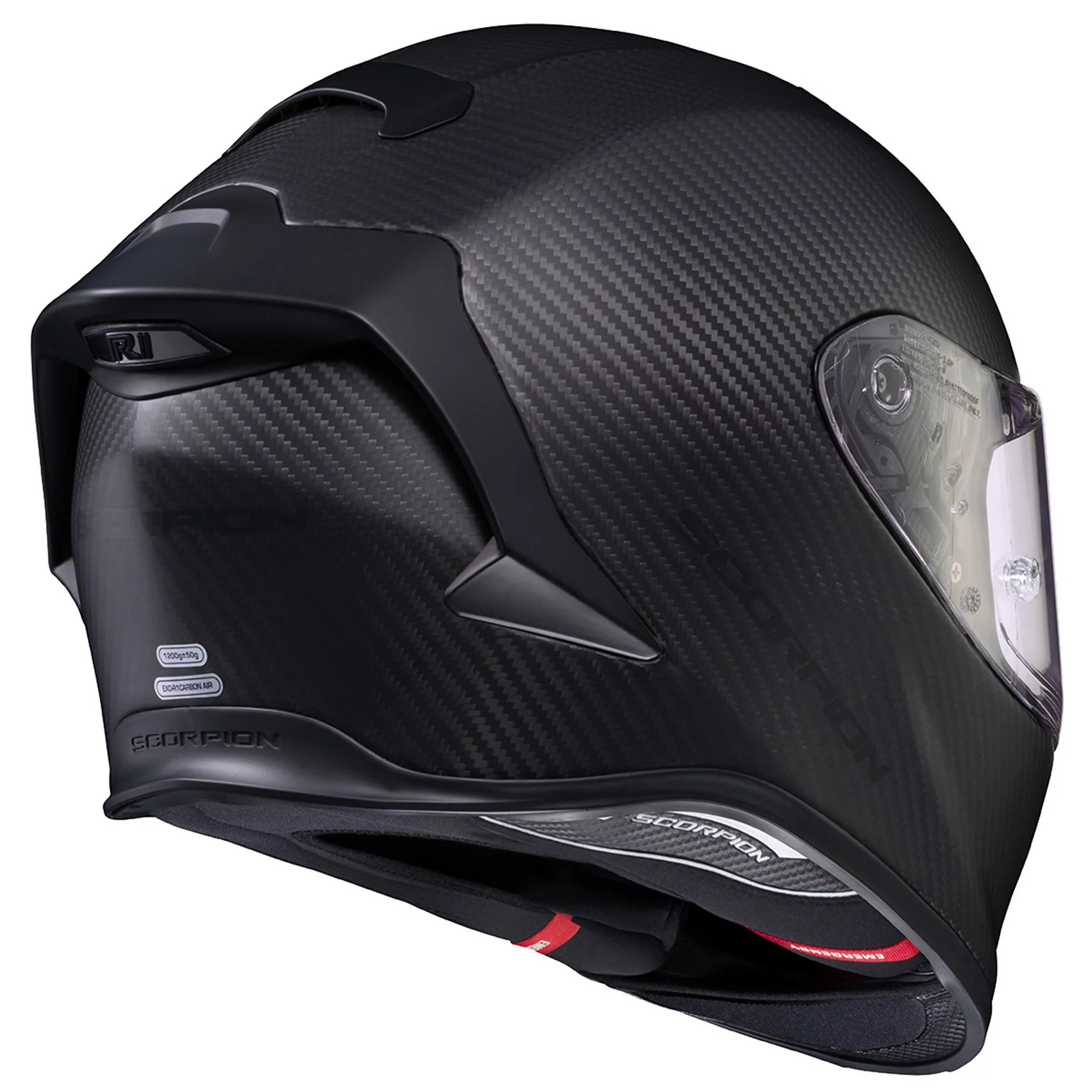 Scorpion EXO-R1 Air Carbon Motorcycle Helmet Matte Black XS