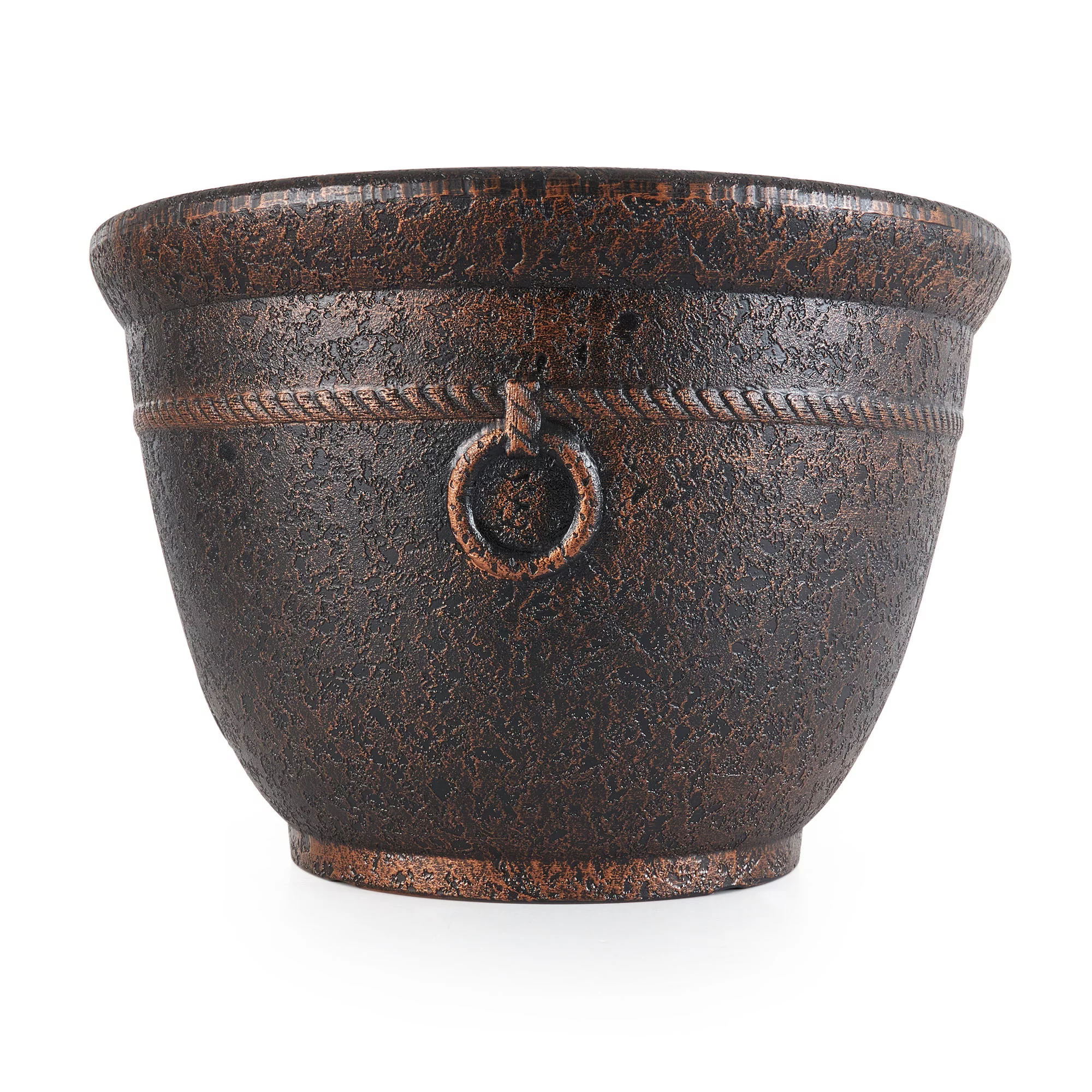 Liberty Garden Banded Rope 100' Hose Pot