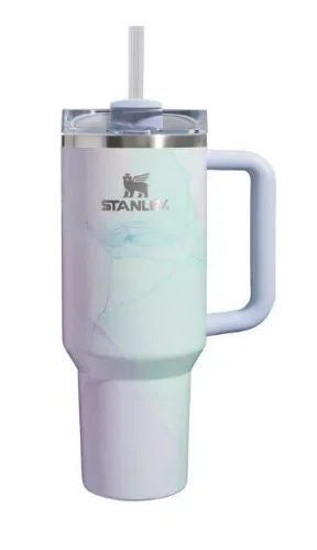 STANLEY 40 oz Stainless Steel H2.0 Flowstate Quencher Tumbler - Watercolor Dusk - Limited Edition