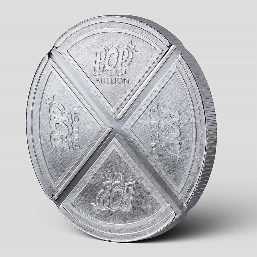 Lot of 100 - 1 oz Pop Bullion Divisible Silver Round .999 Fine