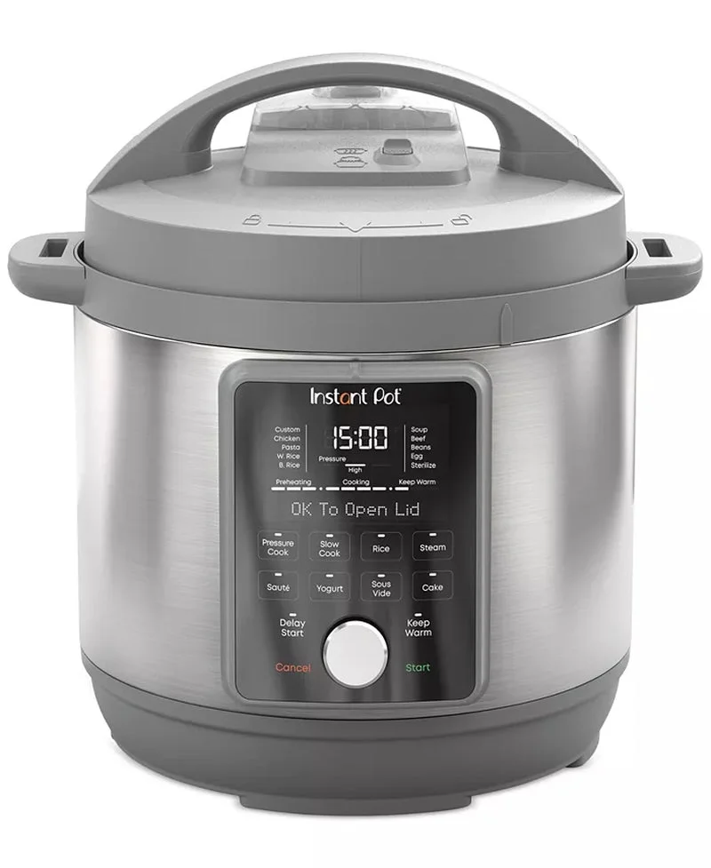 Duo Plus 6-Quart Multi-Use Pressure Cooker with Quiet Steam Release