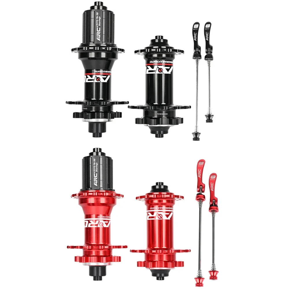 ARC MTB Bike Hub Front Rear HG 8 11 Speed 4 Claws 32 Holes Disc Brake Hubs with Quick Release Lever