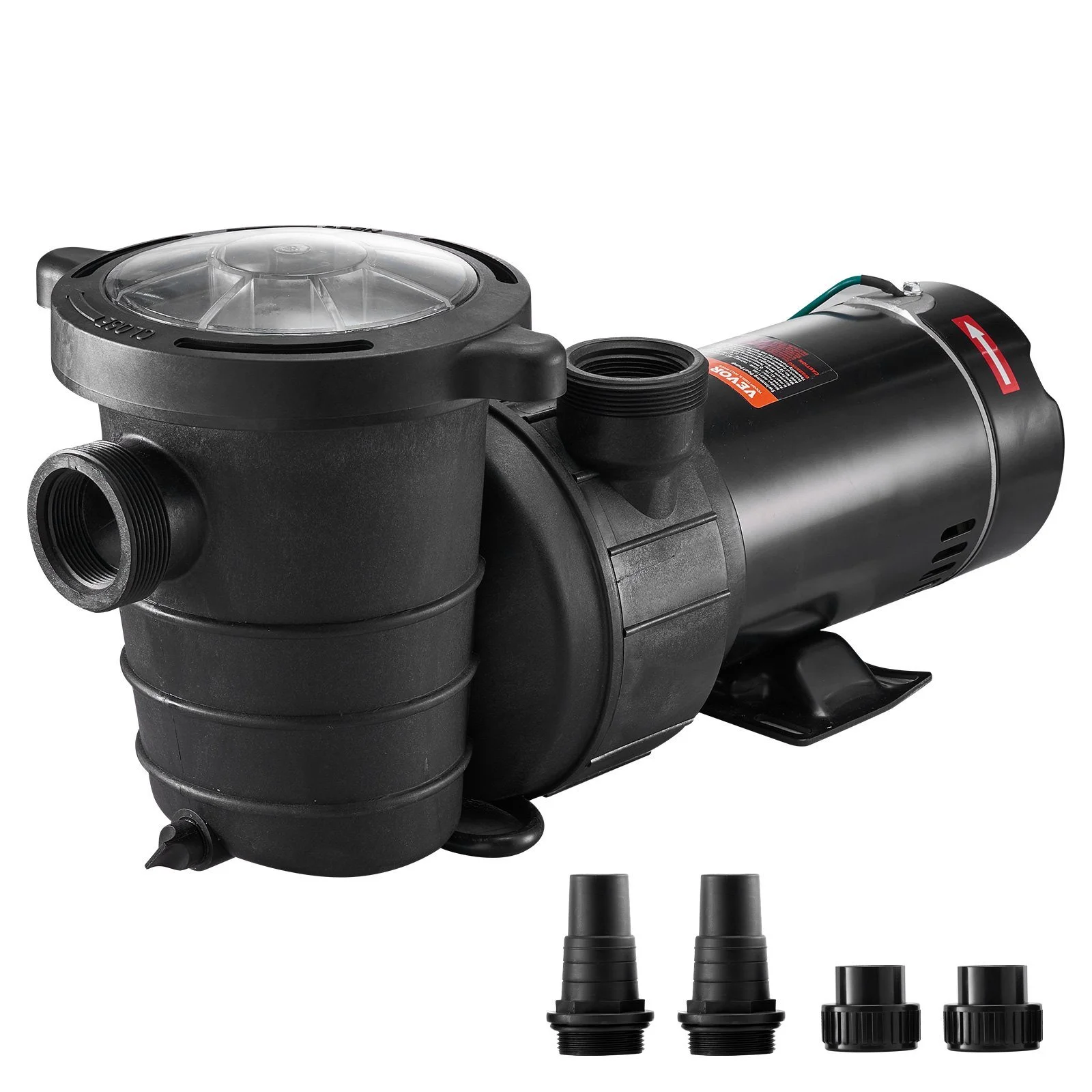 VEVOR 1.5HP Pool Pump - 12.3 - Powerful Pump