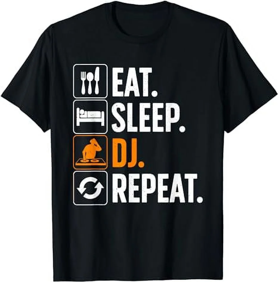 Cool DJ For Men Women Disc Jockey Radio DJs Jazz Music Lover T-Shirt