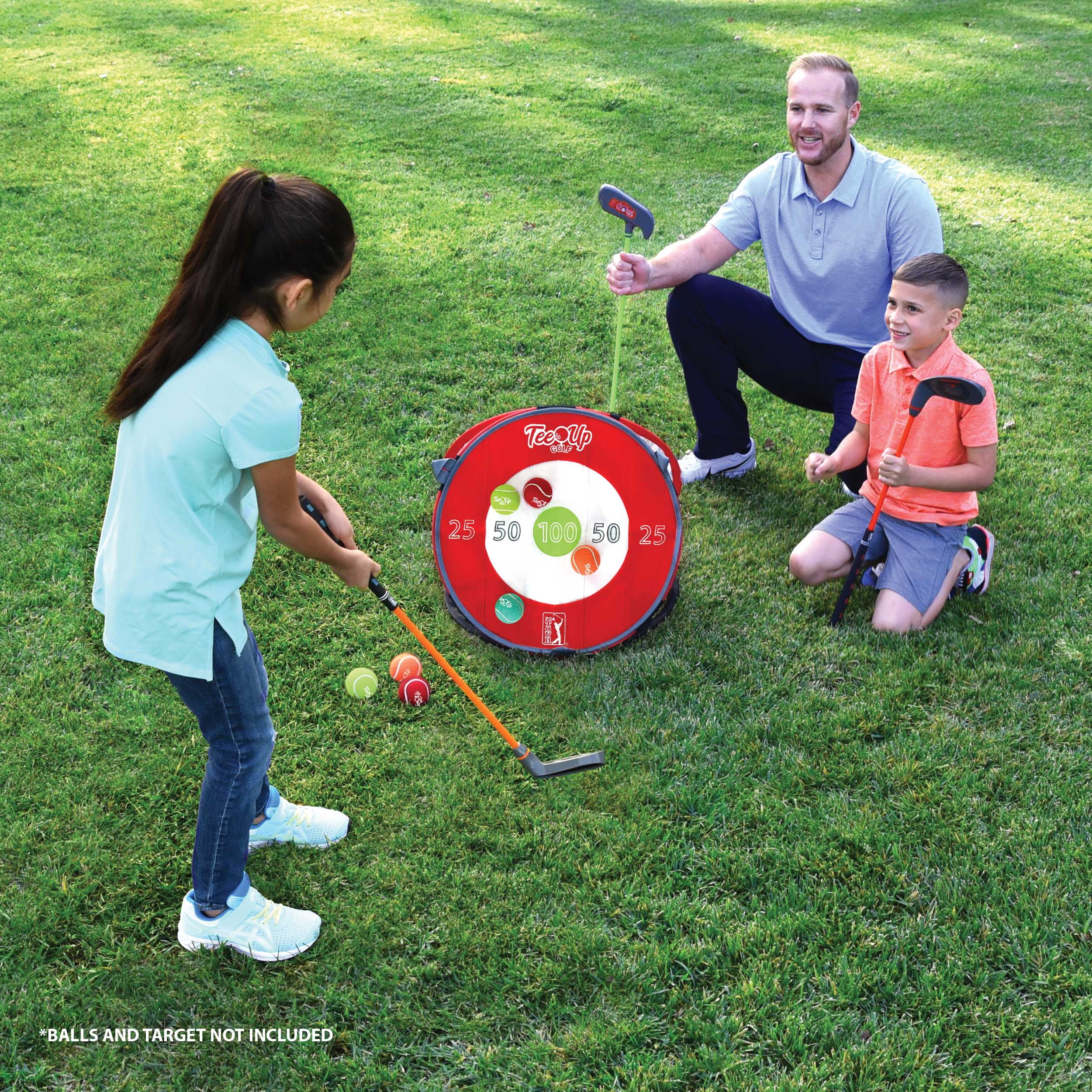 PGA Tour Tee-Up Kids Iron Golf Club, Medium, Right Handed Dexterity