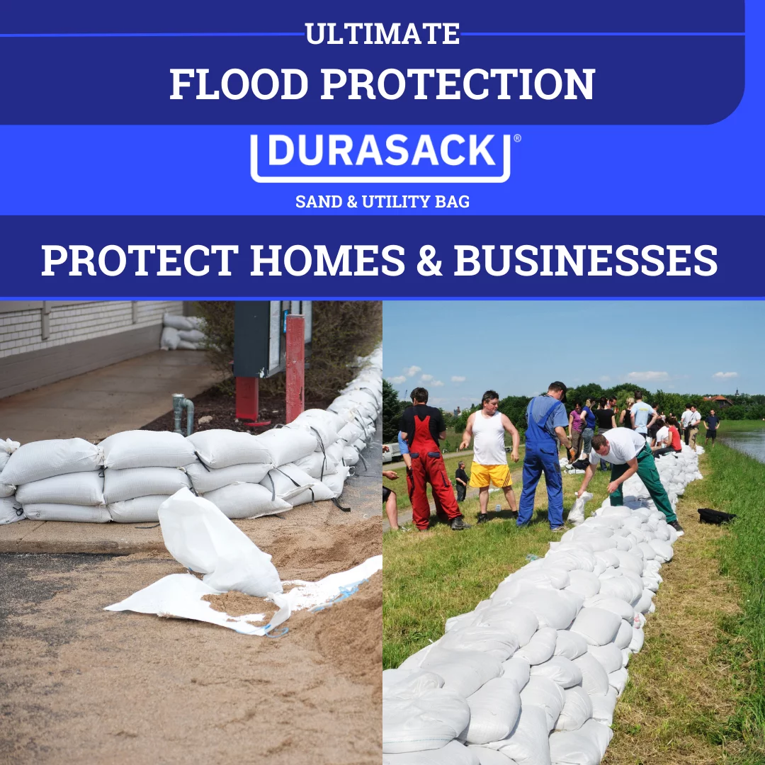DURASACK Heavy Duty Sand Bags with Tie Strings (100 Bags) - 15