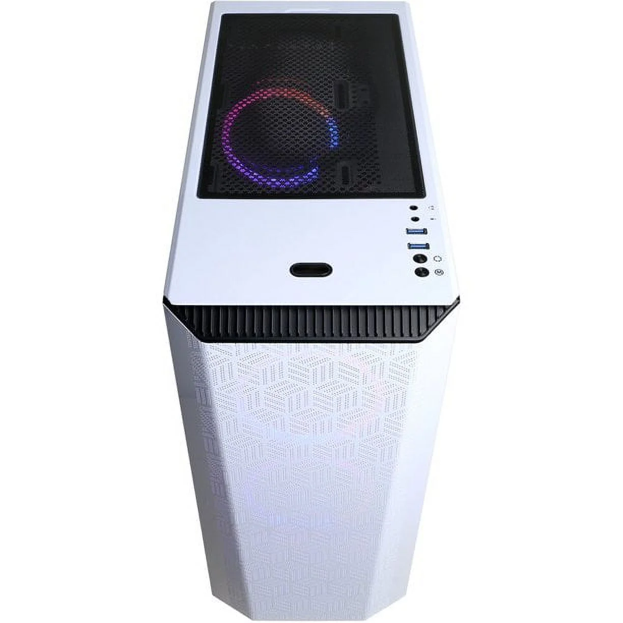 Open Box CYBERPOWERPC Desktop I5-11600KF 16GB 500GB SSD + 2TB HDD RTX 3060 - WHITE