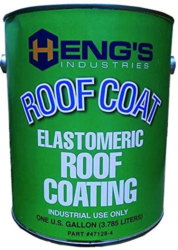 Hengs 47128-4 - 128 oz. Elastomeric Polymer White Roof Coating