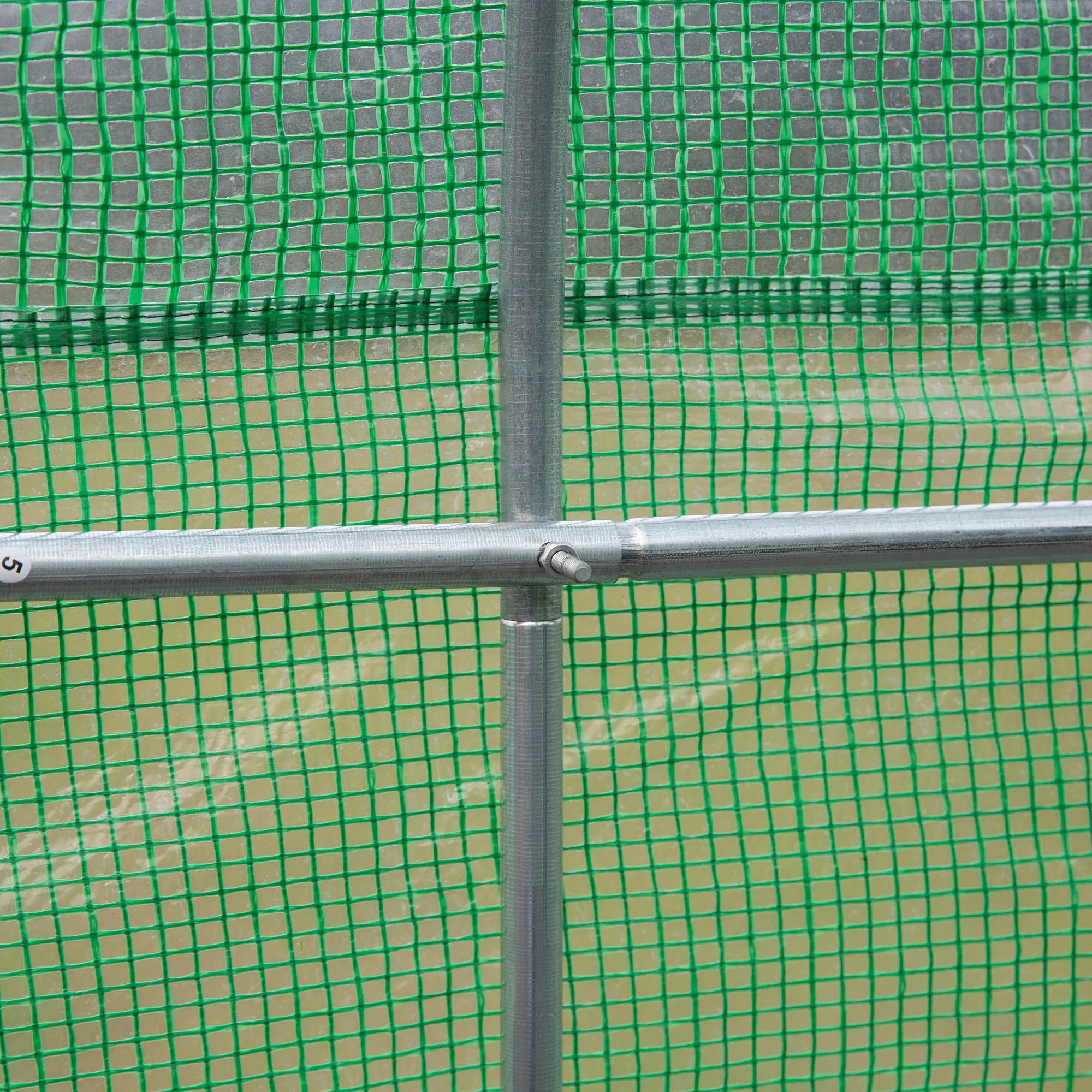 Outsunny 11.4' x 9.8' x 6.6' Greenhouse Replacement Cover, Green