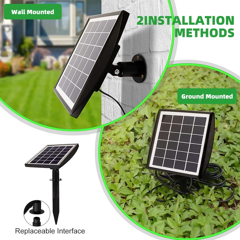 Solar Drip Irrigation System,DFITO 49 FT Solar Powered Auto Easy DIY Watering Device Supported Pots Plants