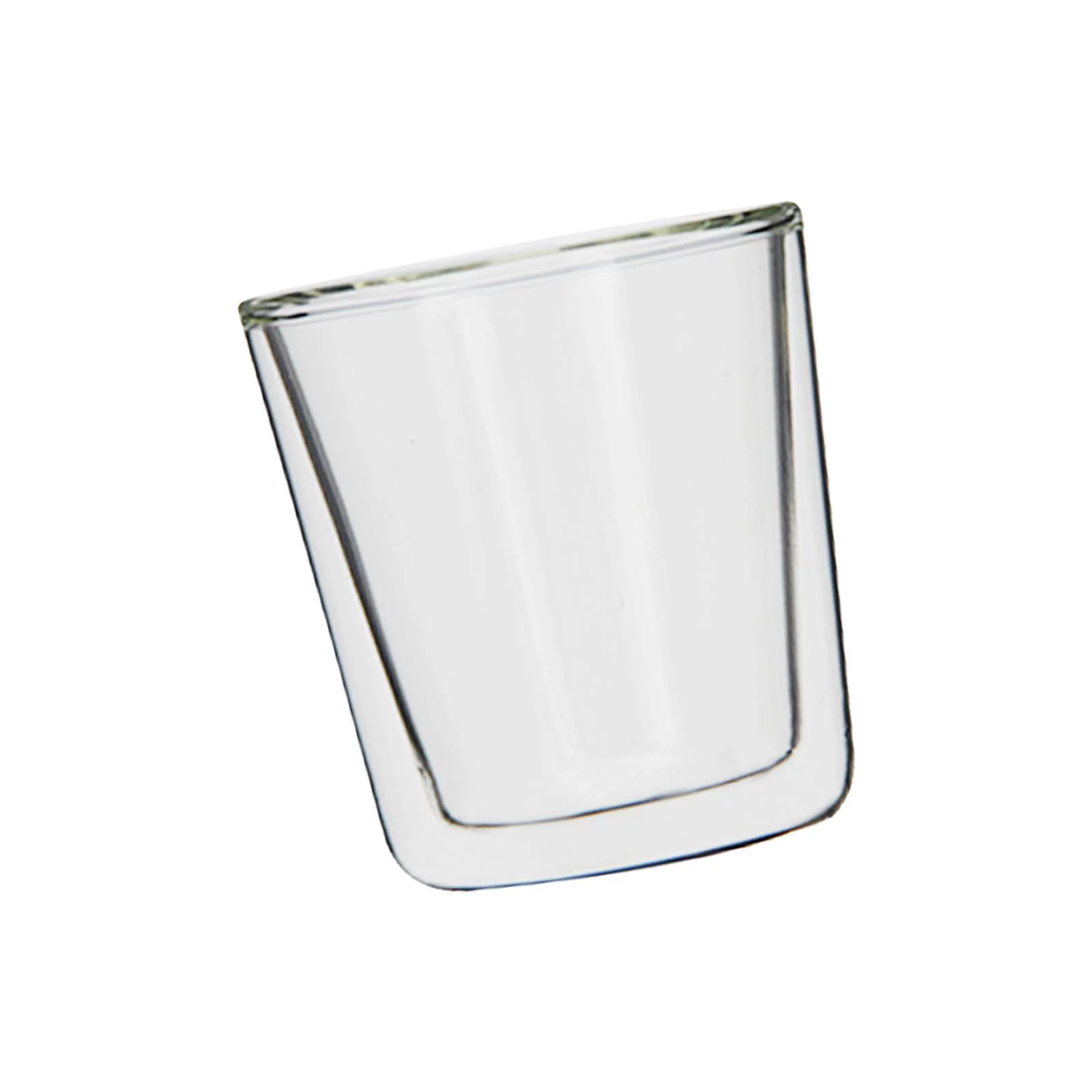 Double Walled Glass Coffee Cups, Heat Resistant Clear Insulated Mug, Espresso Glass for Tea, Beverage, Coffee, Latte, Espresso 100ml