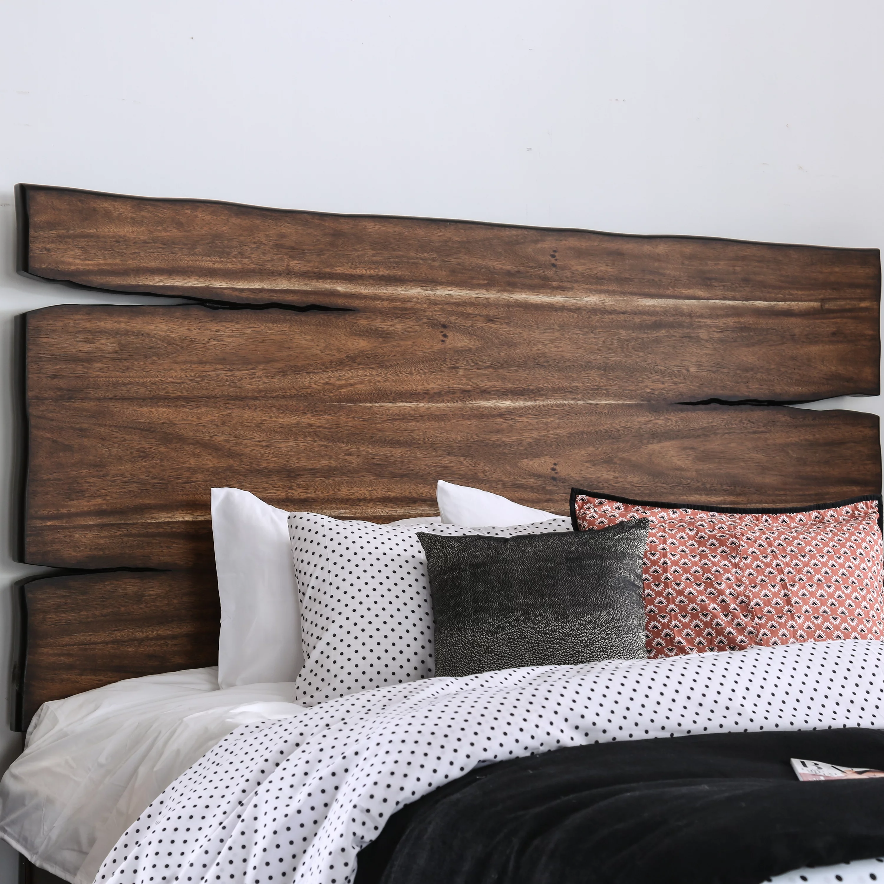 Furniture of America Trippen Panel Bed, Queen, Dark Oak and Dark Walnut