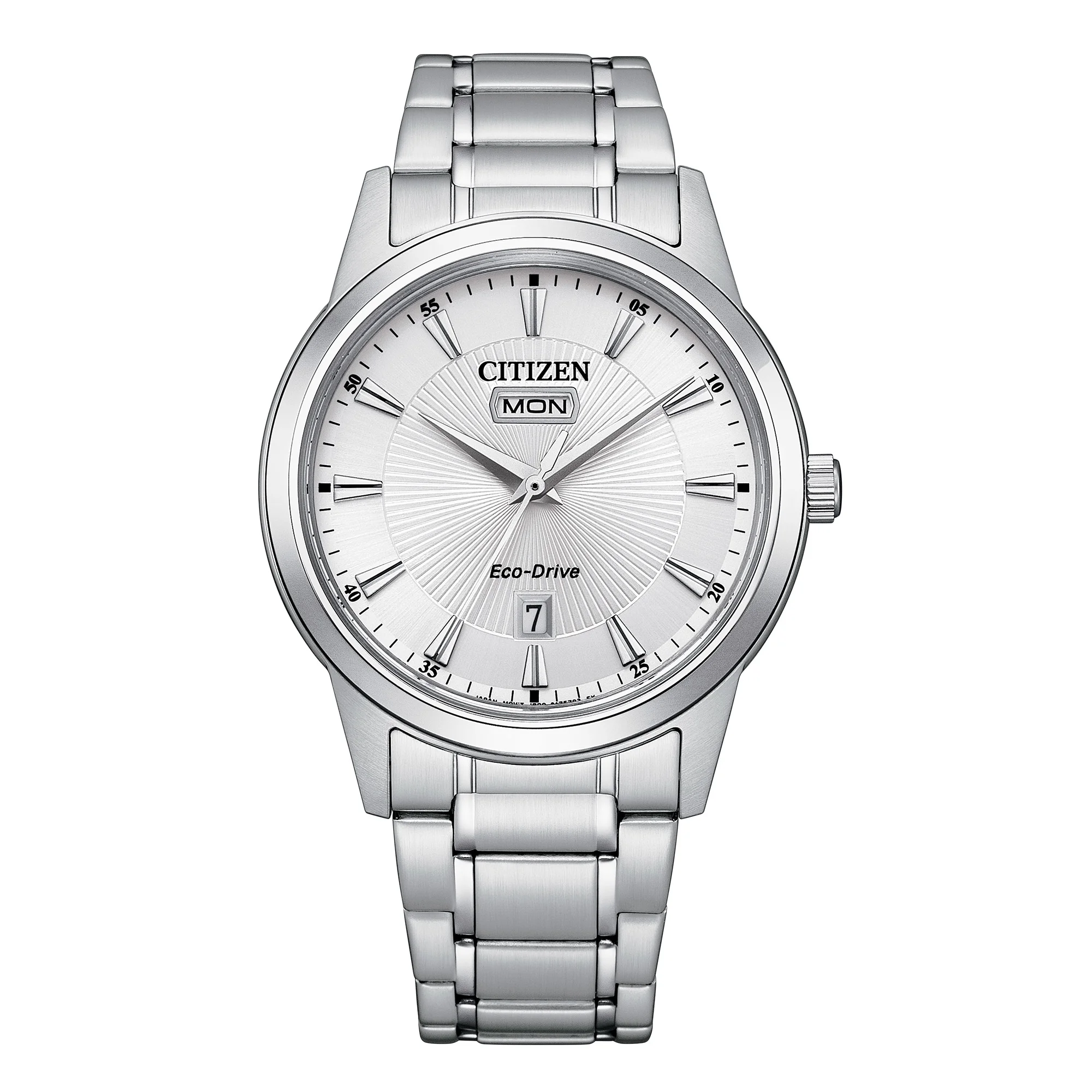 Citizen Men's Eco-Drive Classic Stainless Steel Watch AW0100-51A