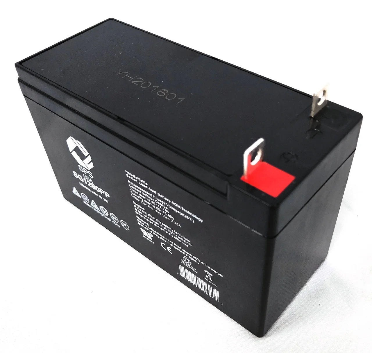 SPS Brand 12V 9 Ah Replacement Battery (SG1290PP) for Schumacher DSR  HJ12-9C-6 (1 pack)