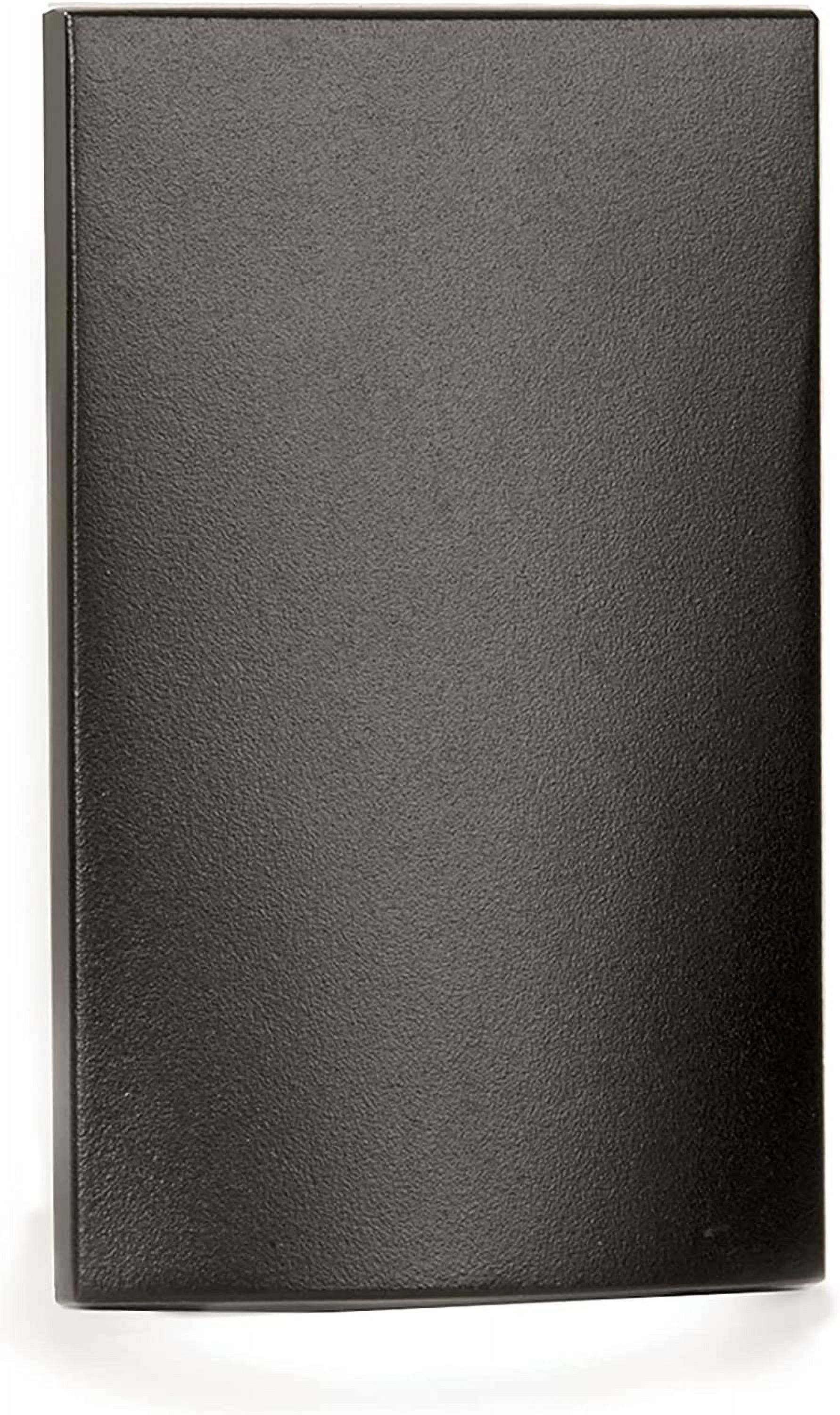 LEDme 120V LED Vertical Scoop Indoor and Outdoor Step and Wall Light Amber 1800K LED