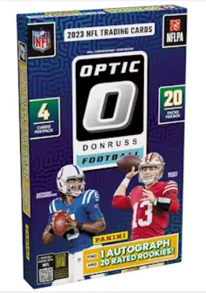 2023 Panini NFL Donruss Optic Football Blaster Box! (Pink Parallels!)