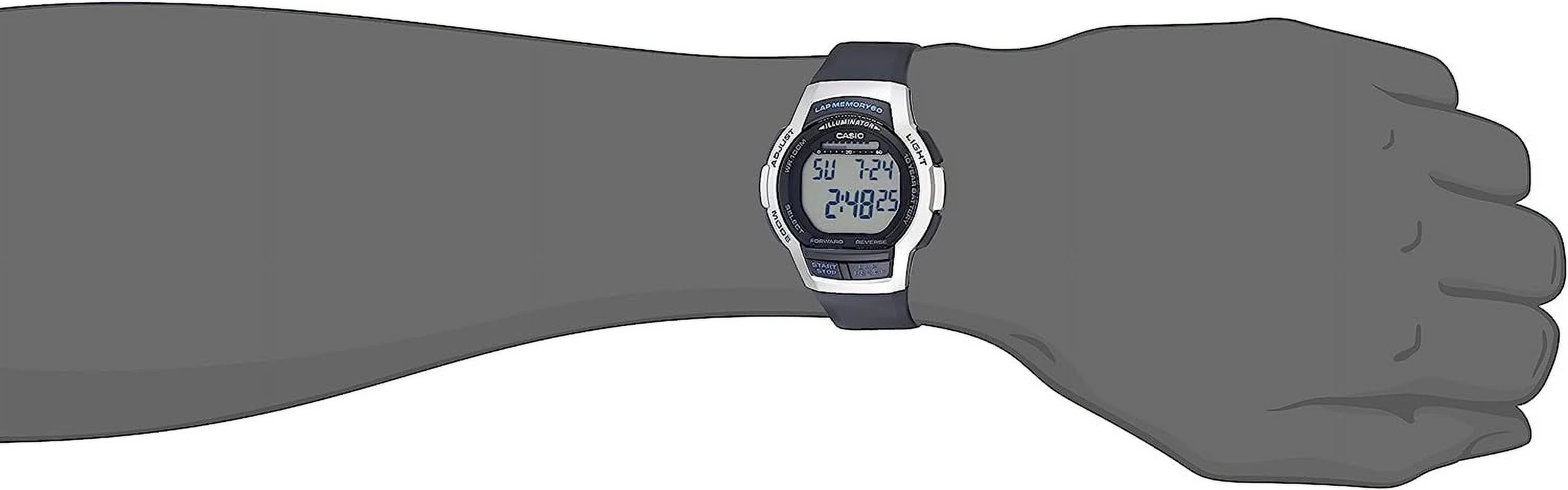 Casio Men's 60-Lap Runner's Watch - WS1000H-1A2V
