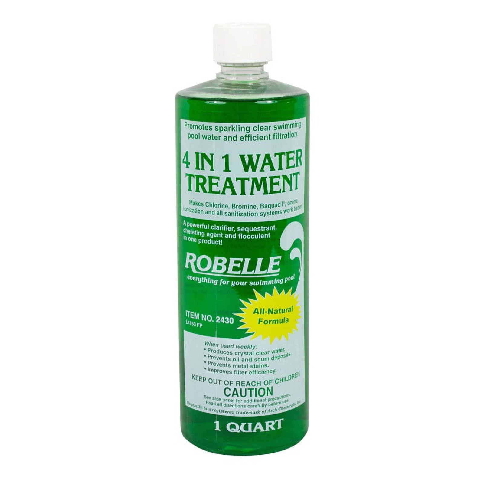 Robelle 4-in-1 Water Treatment - 1 qt