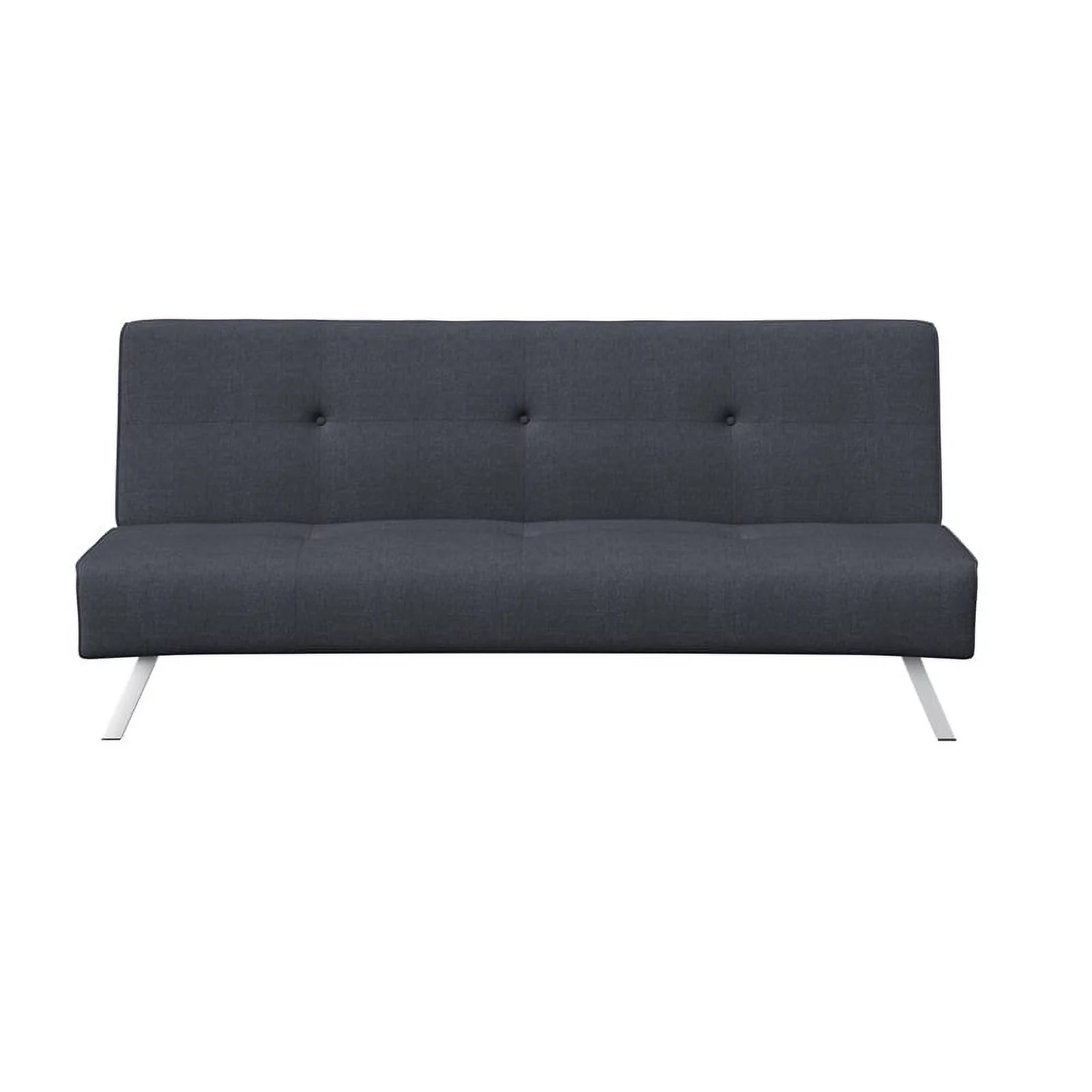 Serta Sloan Dream Lift Convertible Sofa in Charcoal Gray Fabric