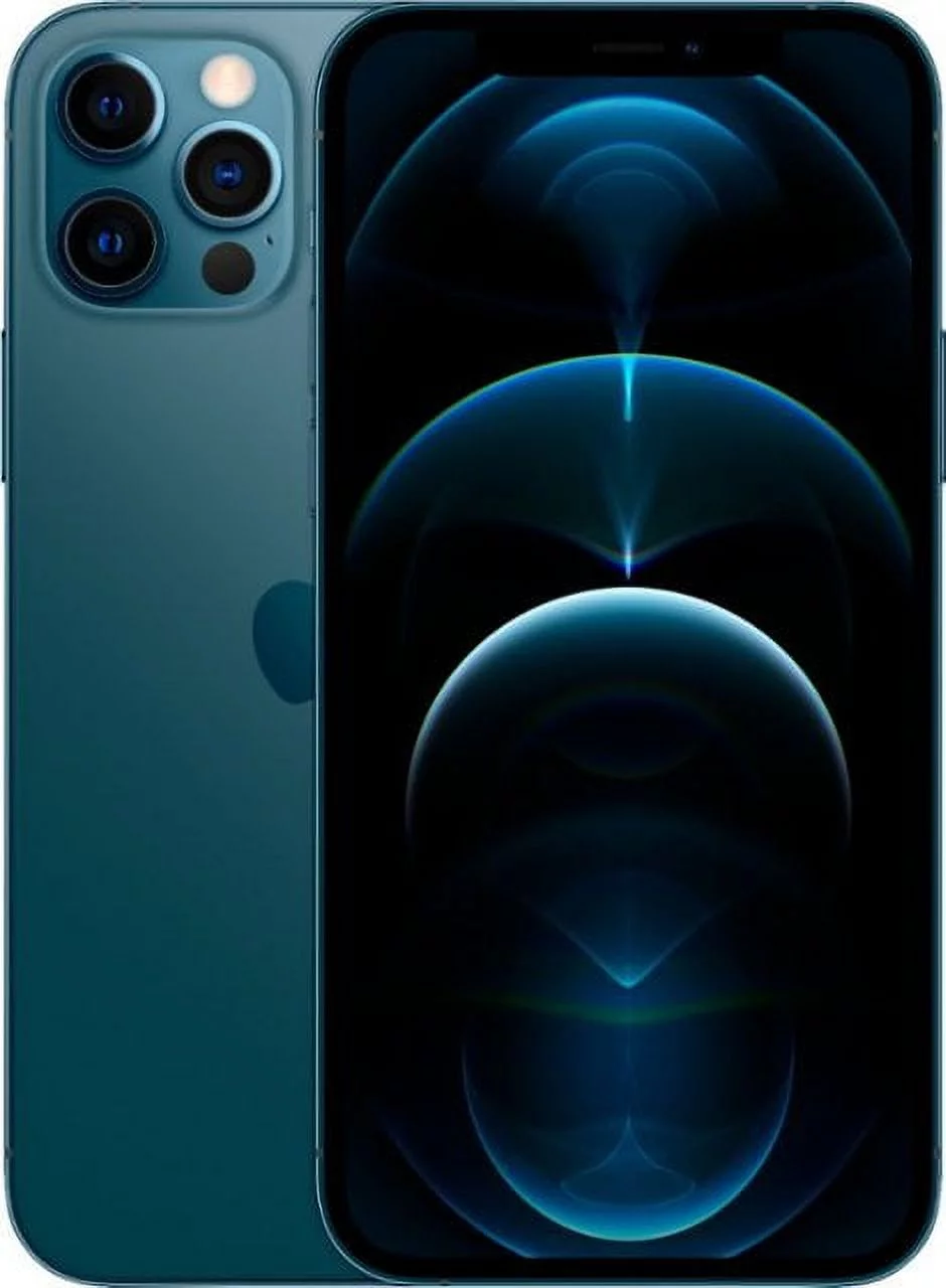 Restored Apple iPhone 12 Pro 512GB Pacific Blue (Unlocked) (Refurbished)