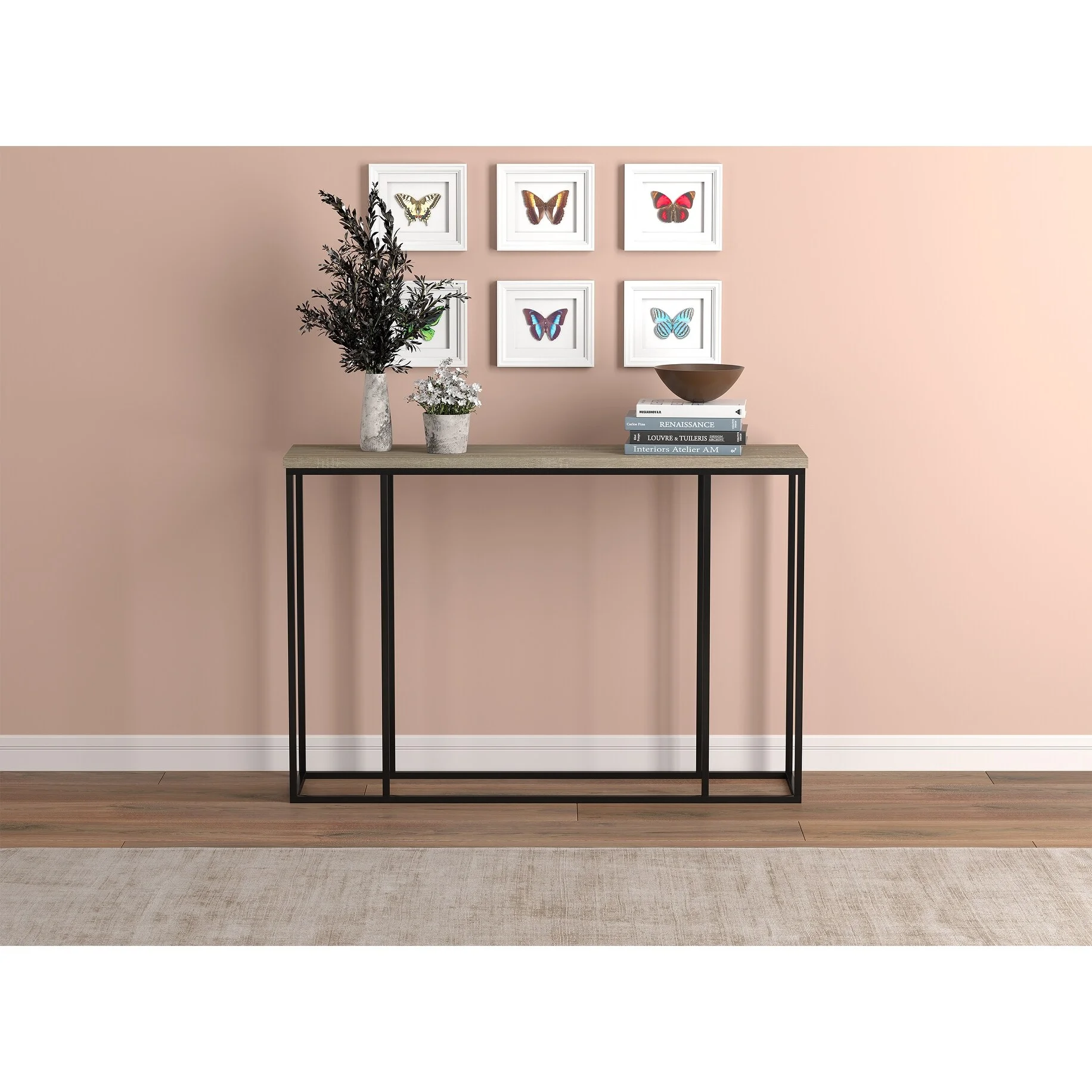Safdie & Co. Entryway Table/Console Table-47