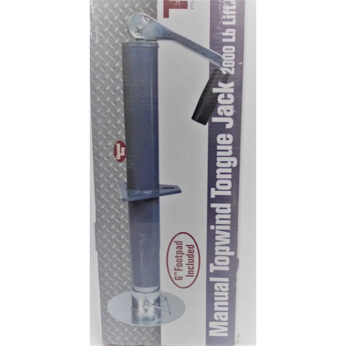 Trailer Life Top Wind Manual 2,000 -lb Capacity Tongue Jack