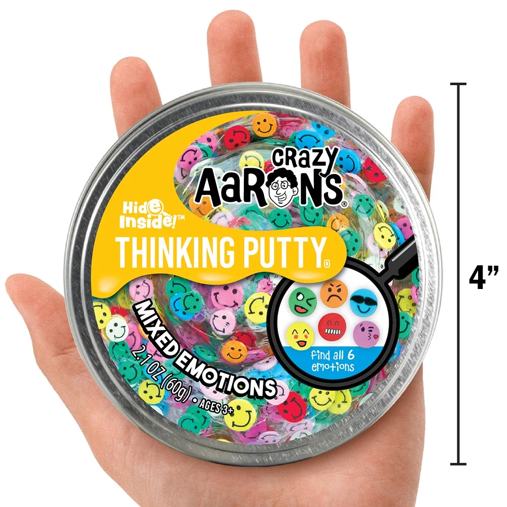 Aaron's Putty Mix Emotion 4 Inch Putty