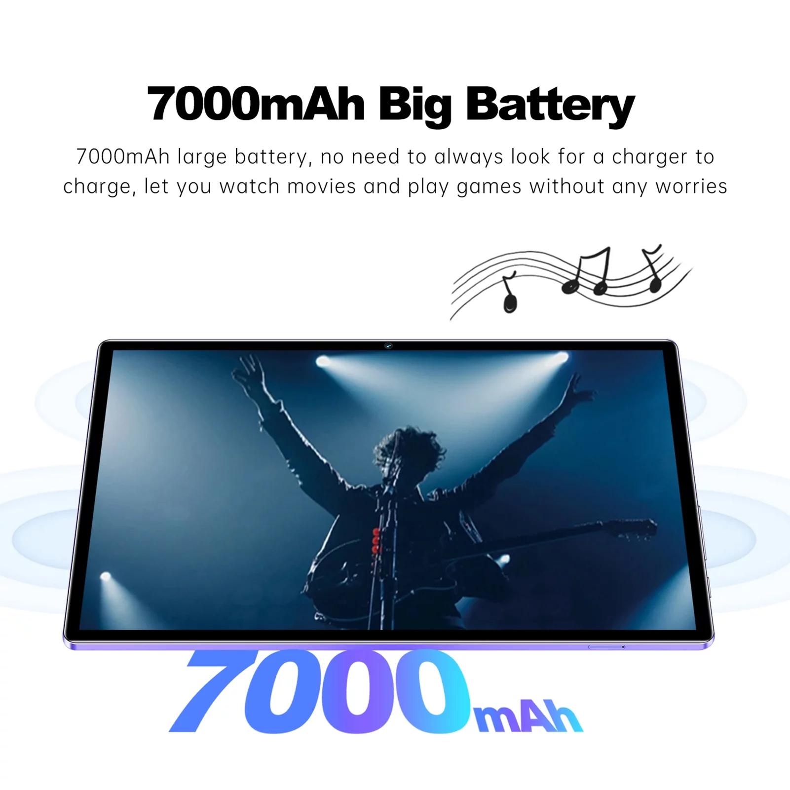 OWSOO 10.1-inch Tablet 8GB+256GB, Supports 5G Calling, Equipped with 10-Core MTK6797 Processor, 128GB Expandable Memory, Large Storage, High-Resolution Screen