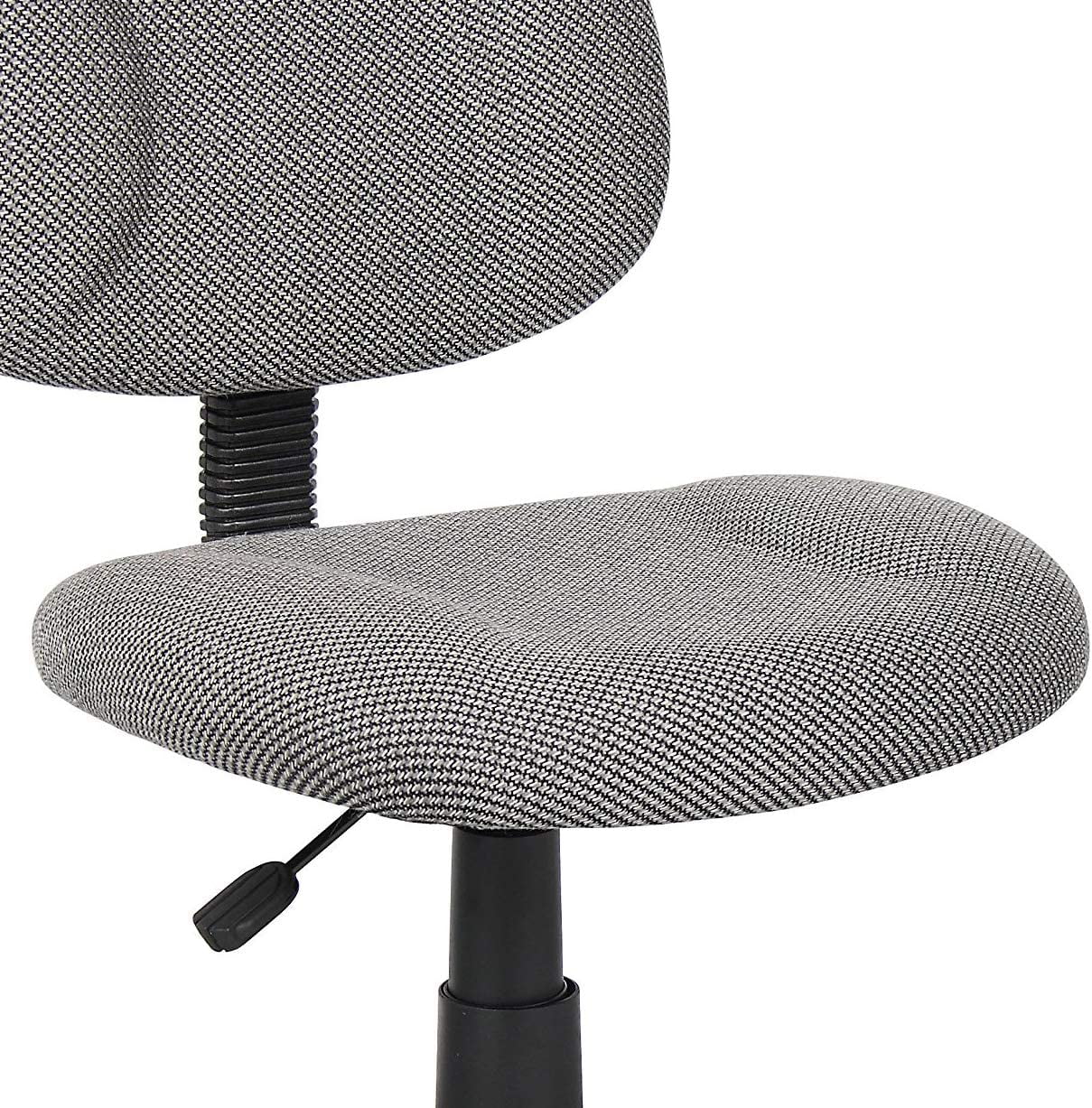 Perfect Posture Delux Fabric Task Chair without Arms in Grey