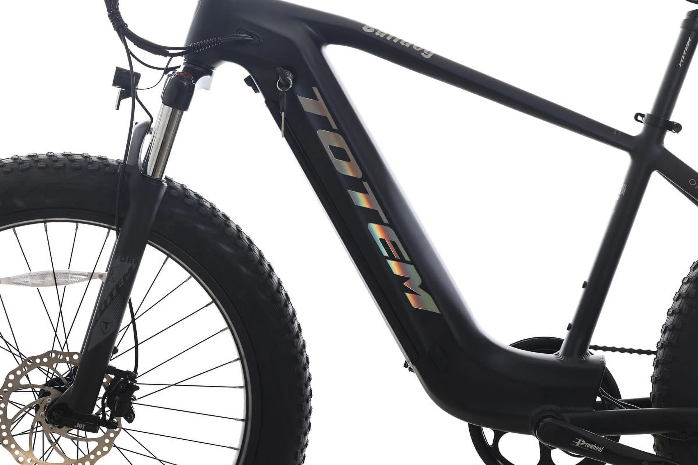 TOTEM Bulldog Fat Tire Adult Electric Bike, 26