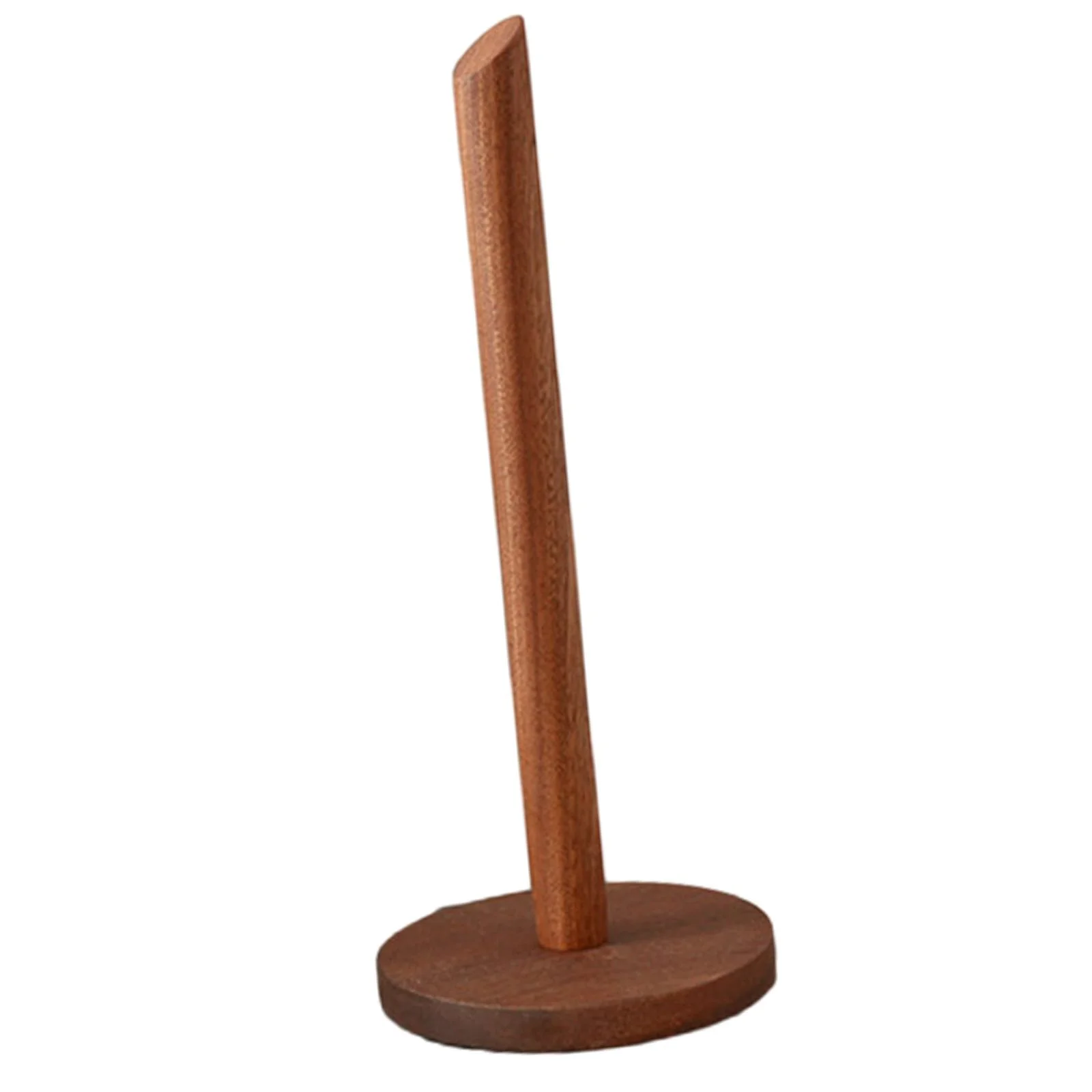 GUOOL Yarn Holder Thread Yarn Spindle Portable Organizer Wooden Yarn Skein Holder Wool & Thread Holder for Knitting Craft & Sewing High and Round