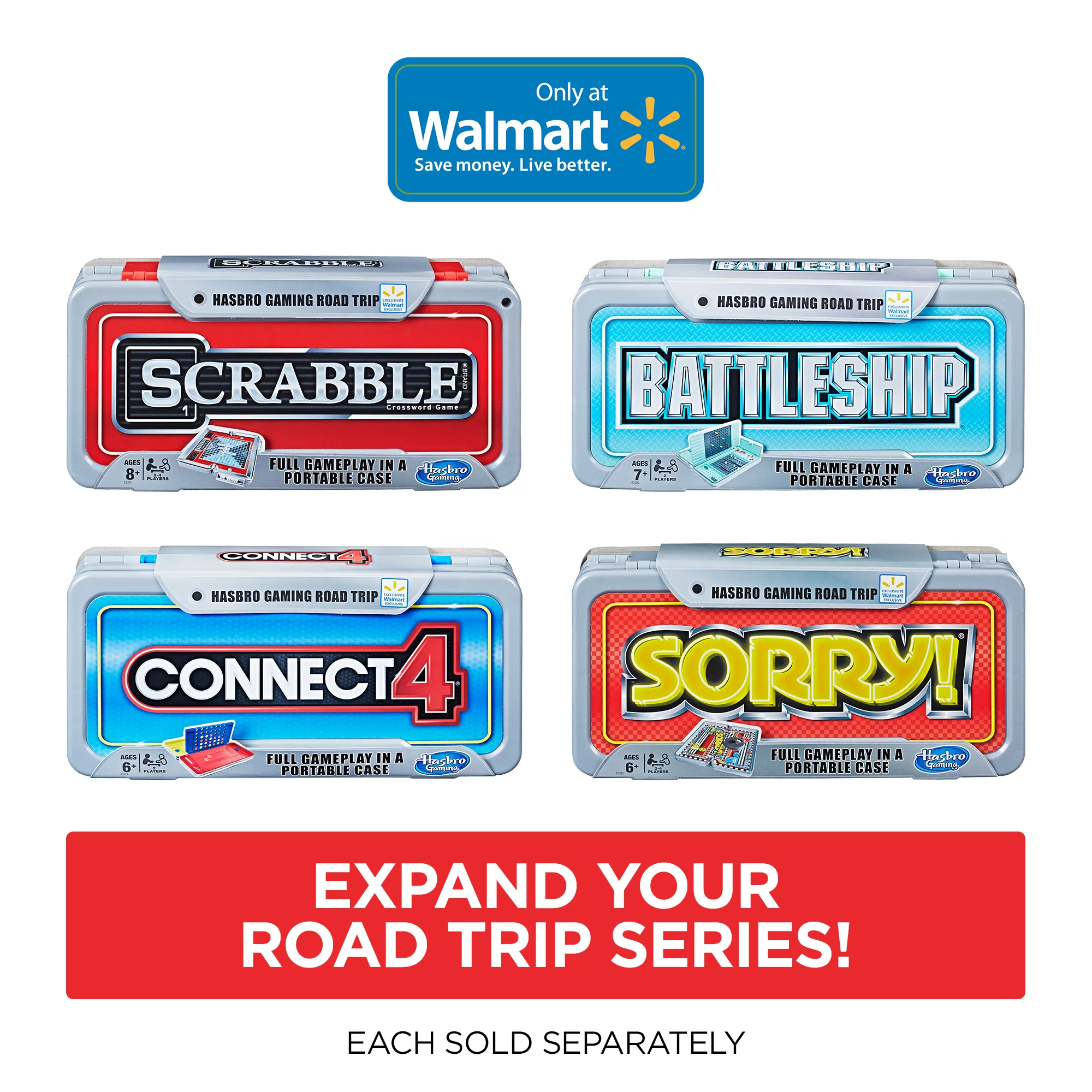 Scrabble: Road Trip Series, Ages 8 and up